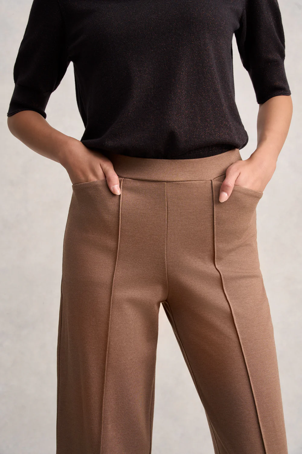 Wide Leg Pant - Camel - Skullriy