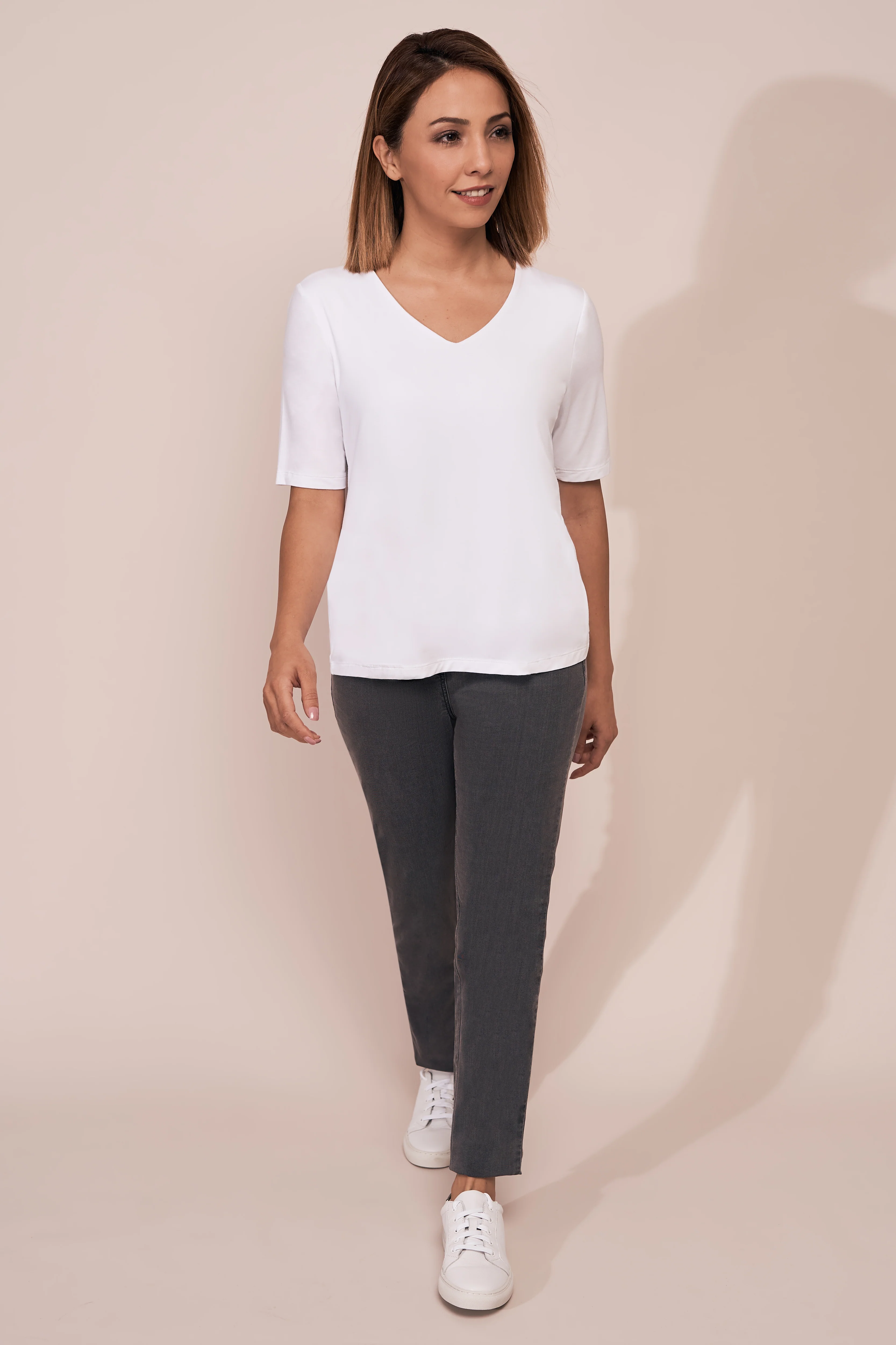 Bengajean  Skinny Leg - Grey Denim - Skullriy