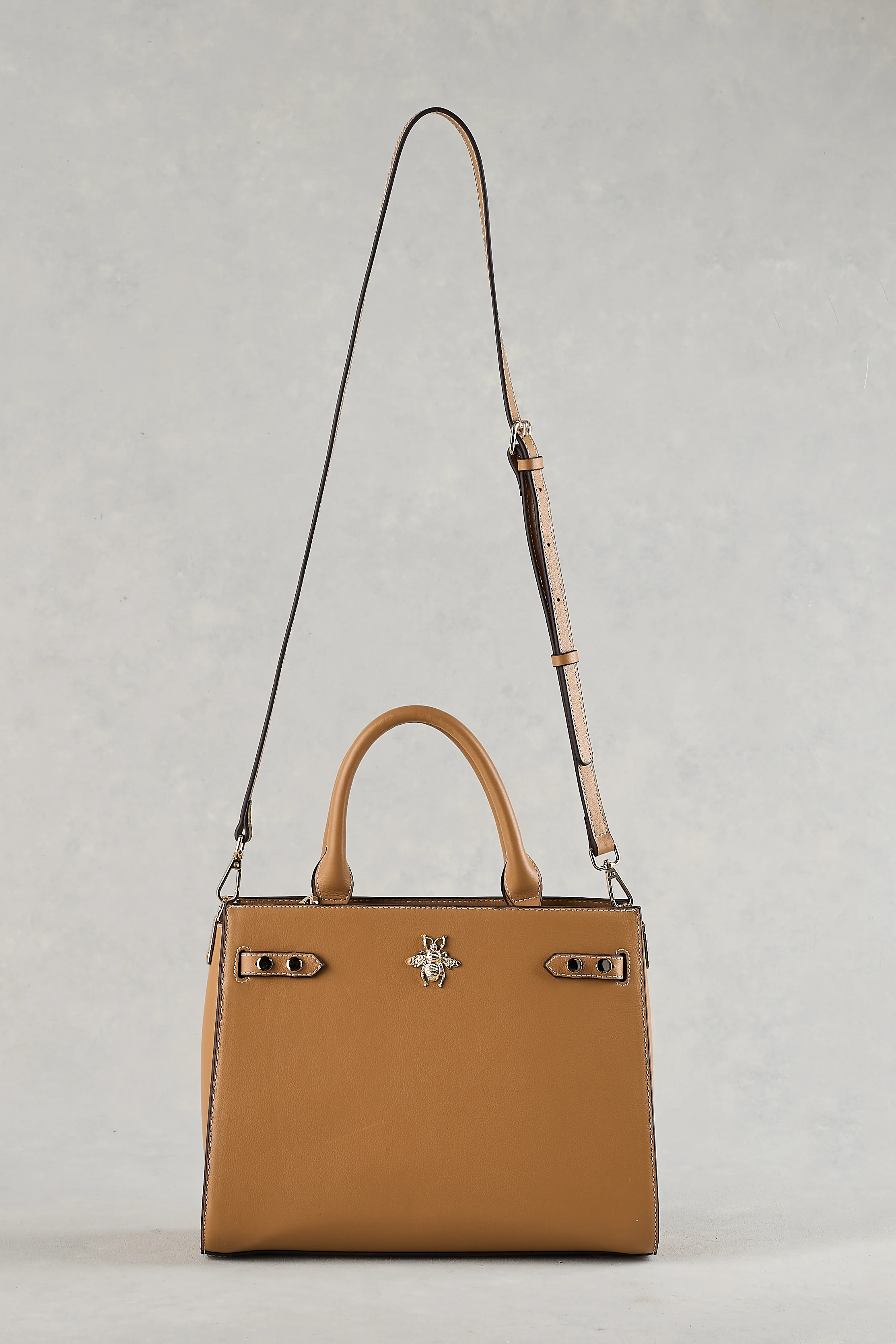 Structured Tote - Tan - Skullriy