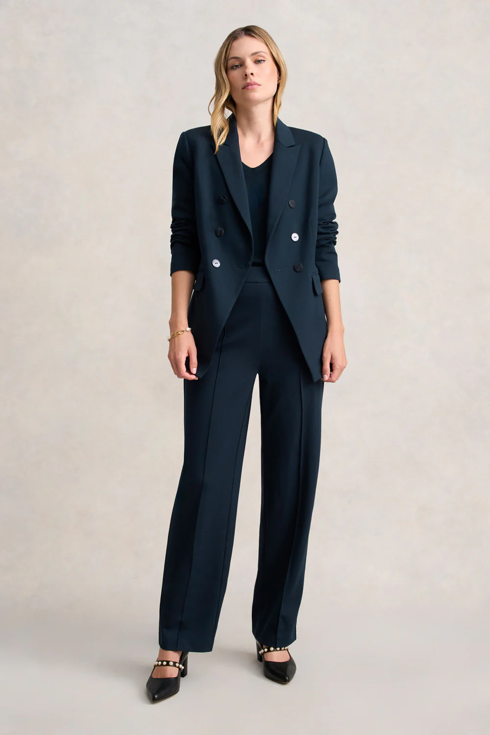 Wide Leg Ponte Pant - Skullriy