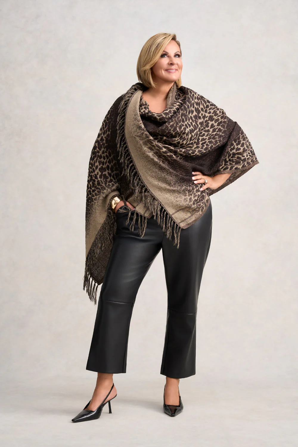 Chyka Ocelot Blanket Scarf - Skullriy
