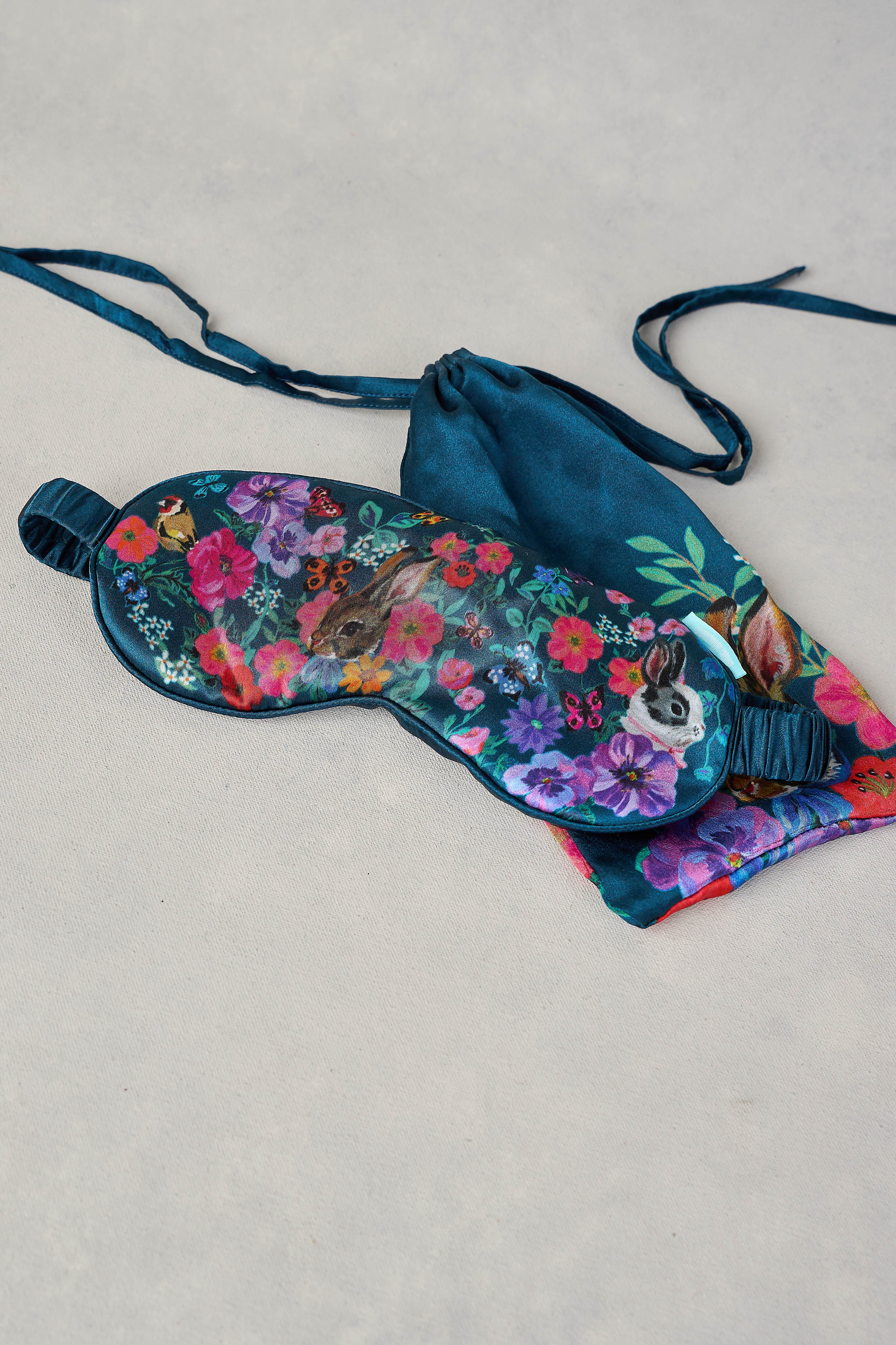 Nathalie L  t   Silk Eyemask - Skullriy