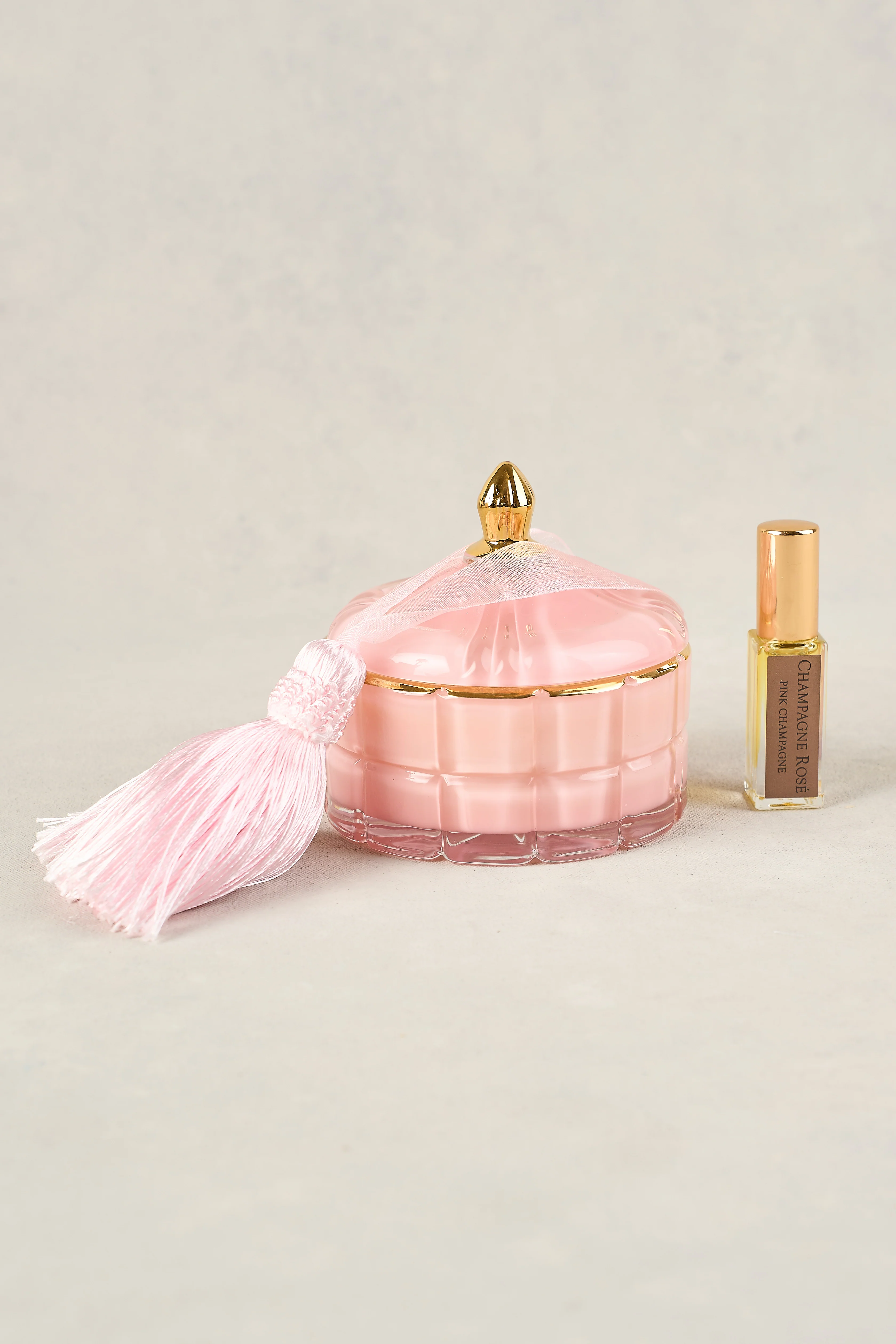 Cote Noire Pink Art Deco Candle - Skullriy