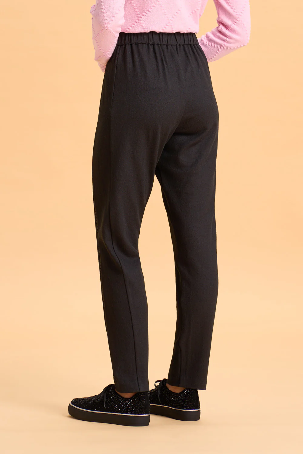 Wool Lace Insert Pant - Skullriy