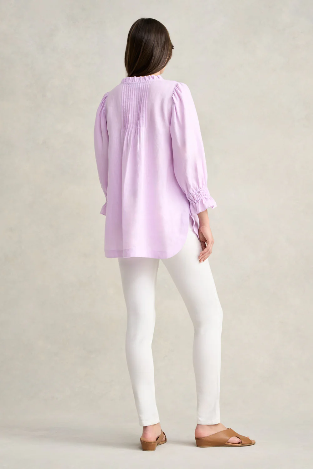 Linen Tunic - Lavender - Skullriy