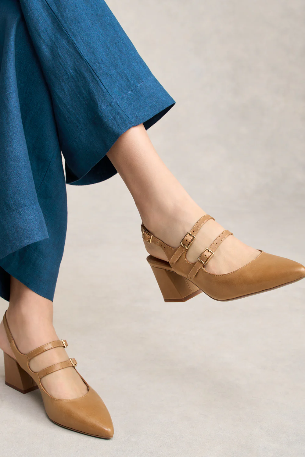 Emily Heel - Tan - Skullriy