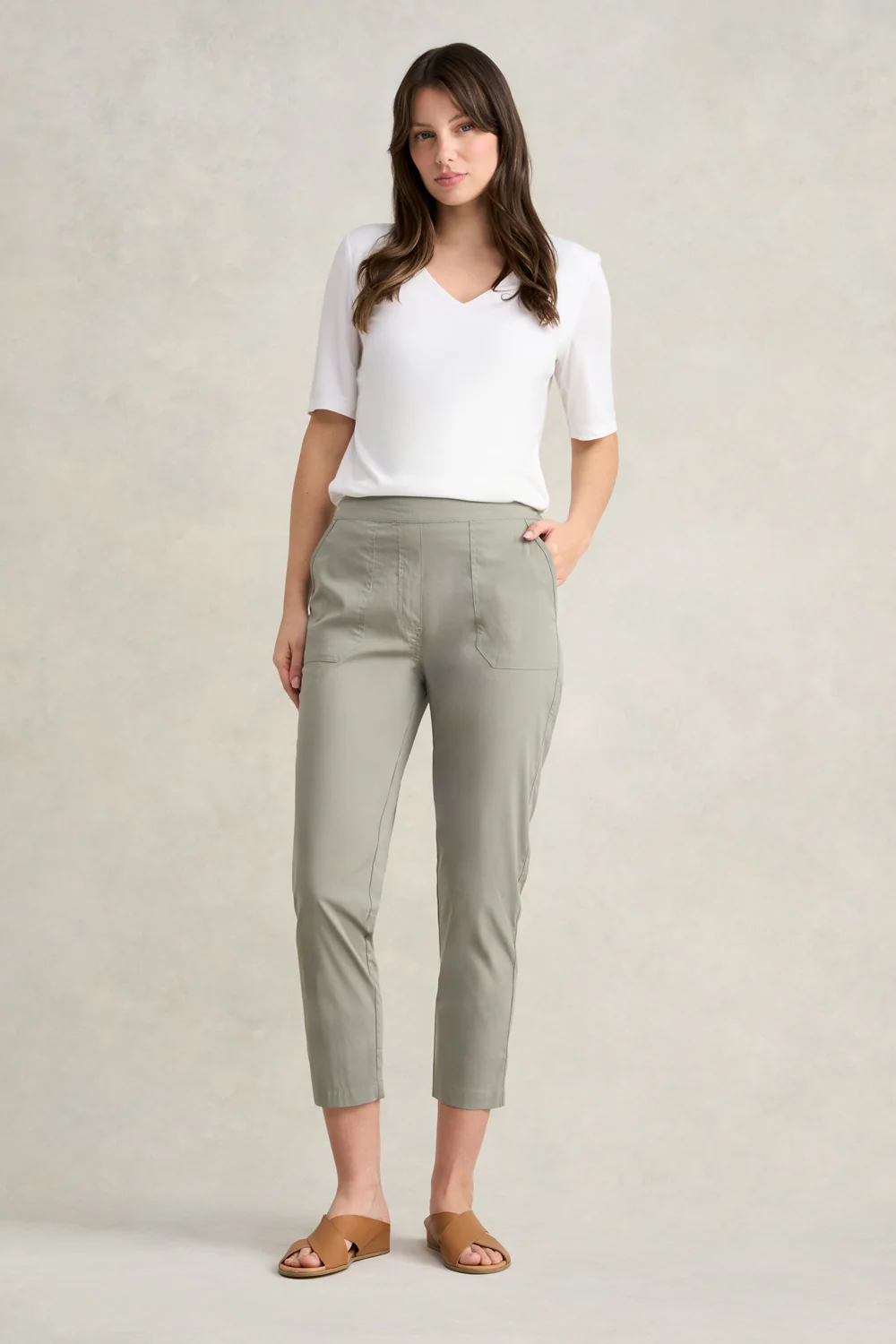 Lightweight Cotton Pant - Pistachio - Skullriy