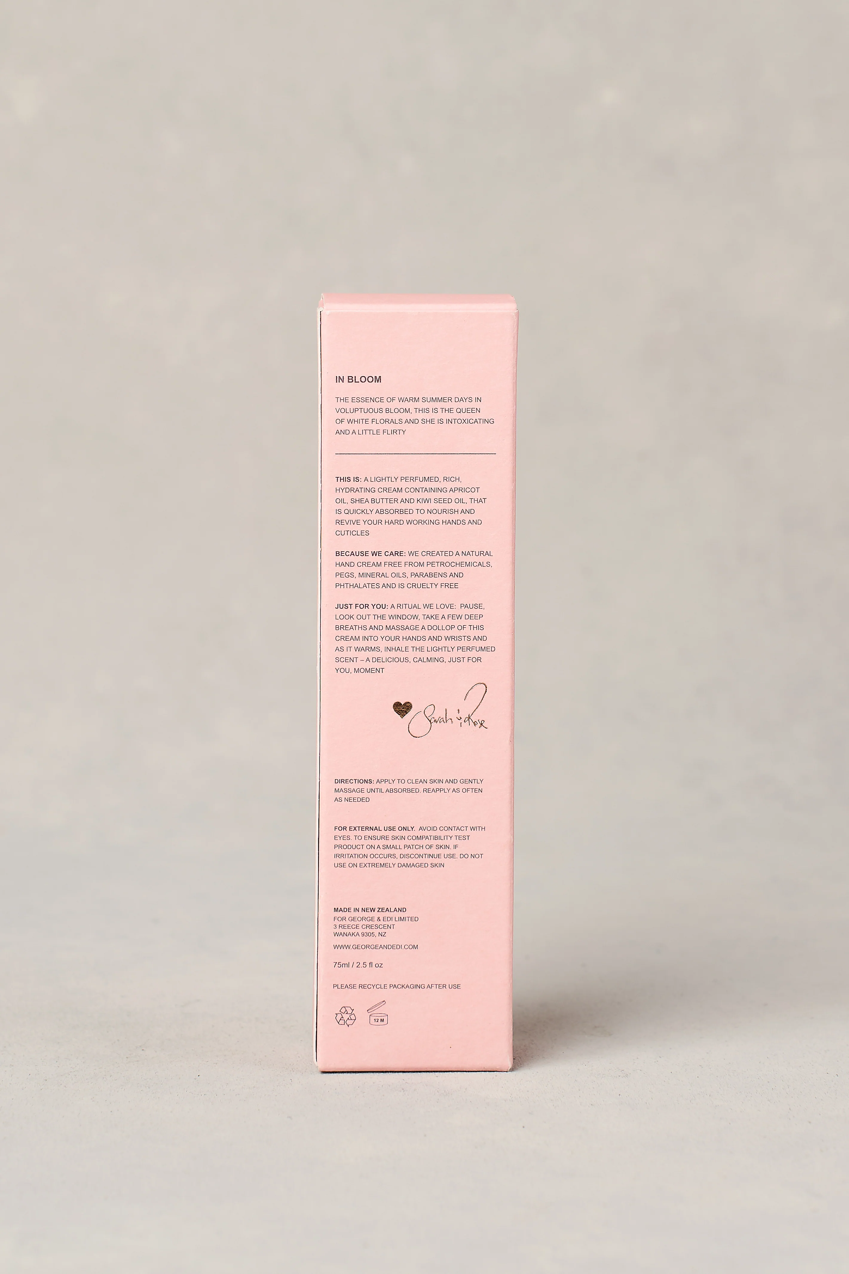 In Bloom Perfumed Hand Cream - Skullriy