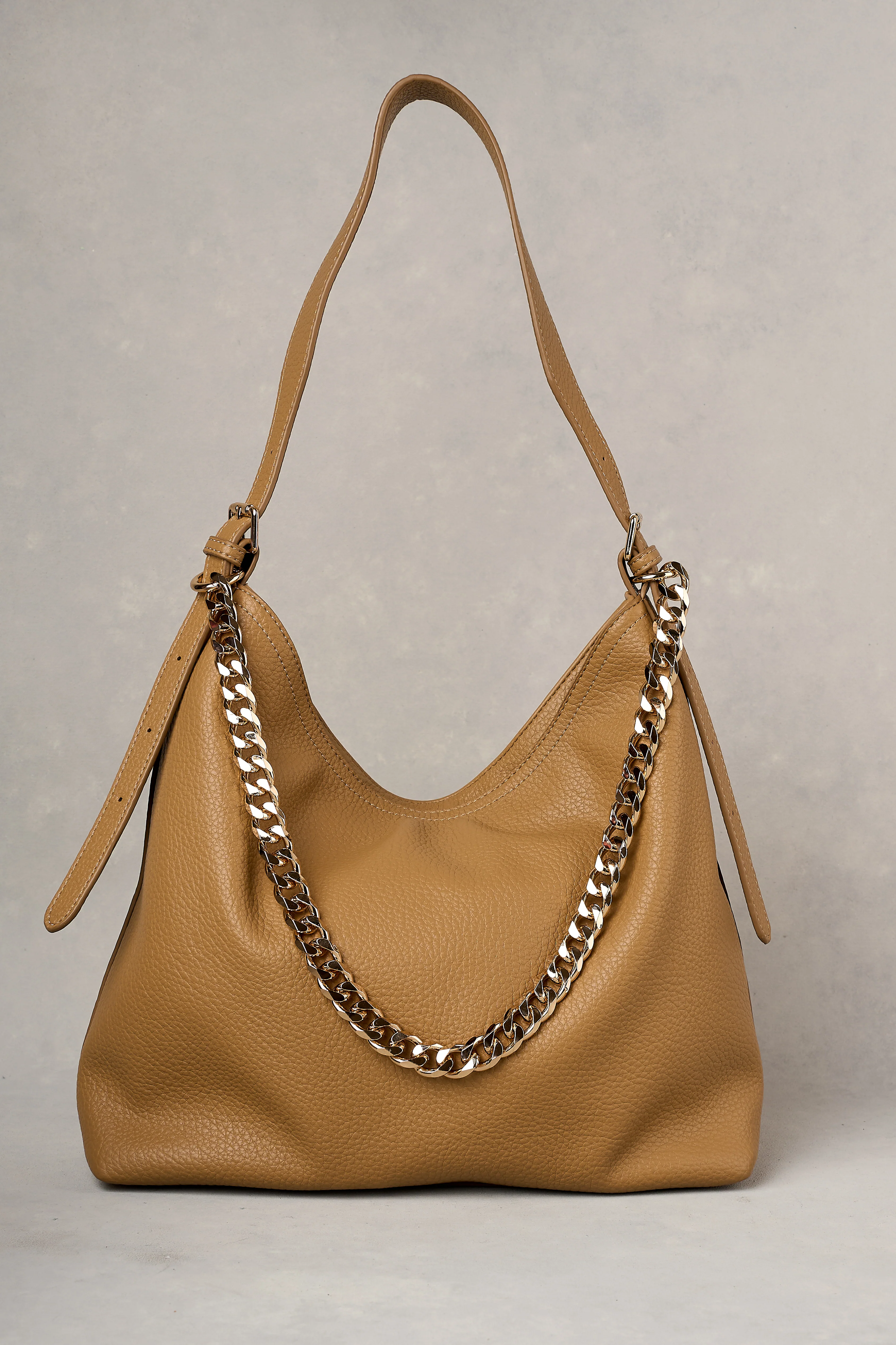 Sonia Shoulder Bag - Tan - Skullriy