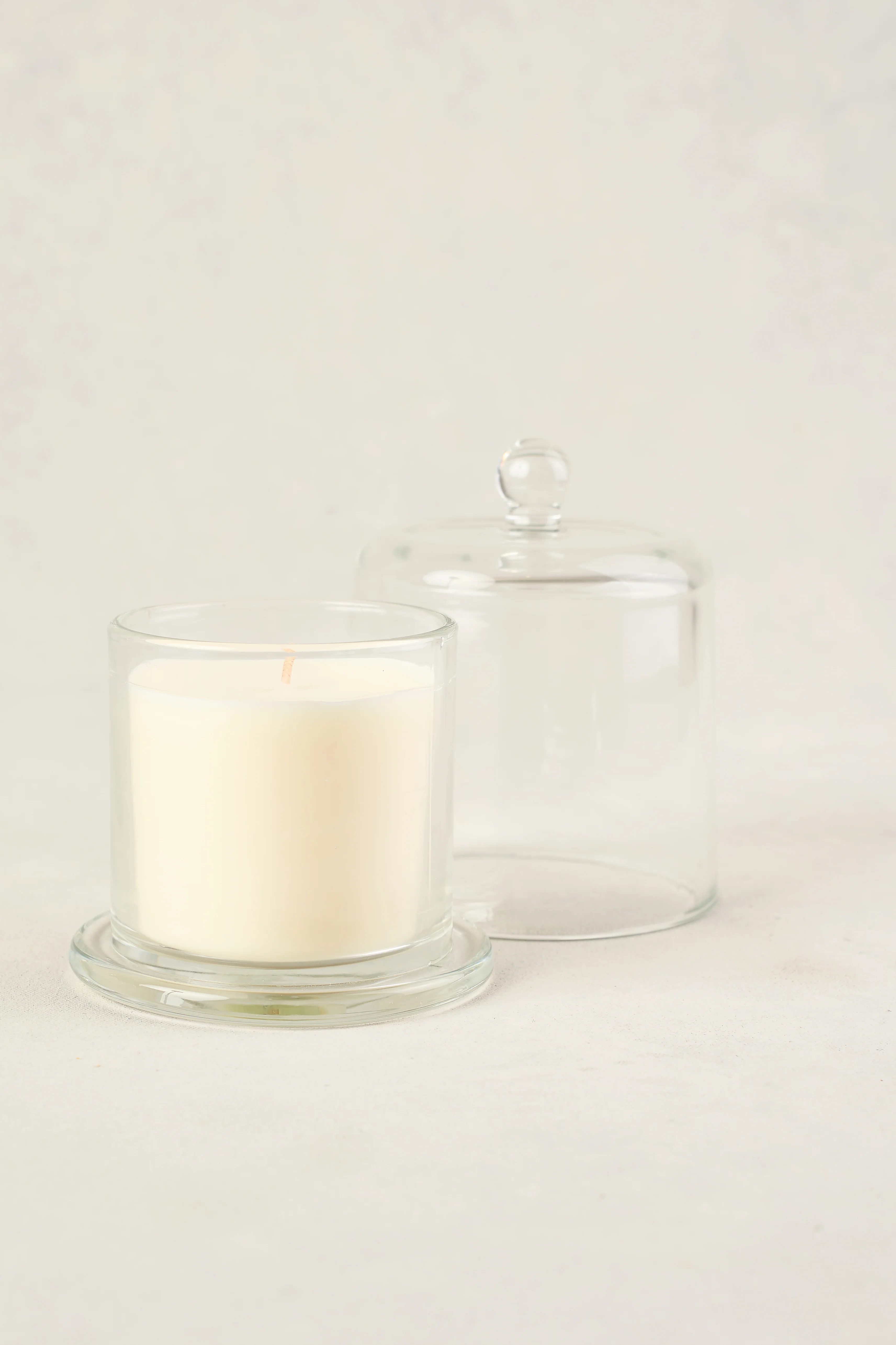 Bee Print Glass Cloche Candle - Skullriy