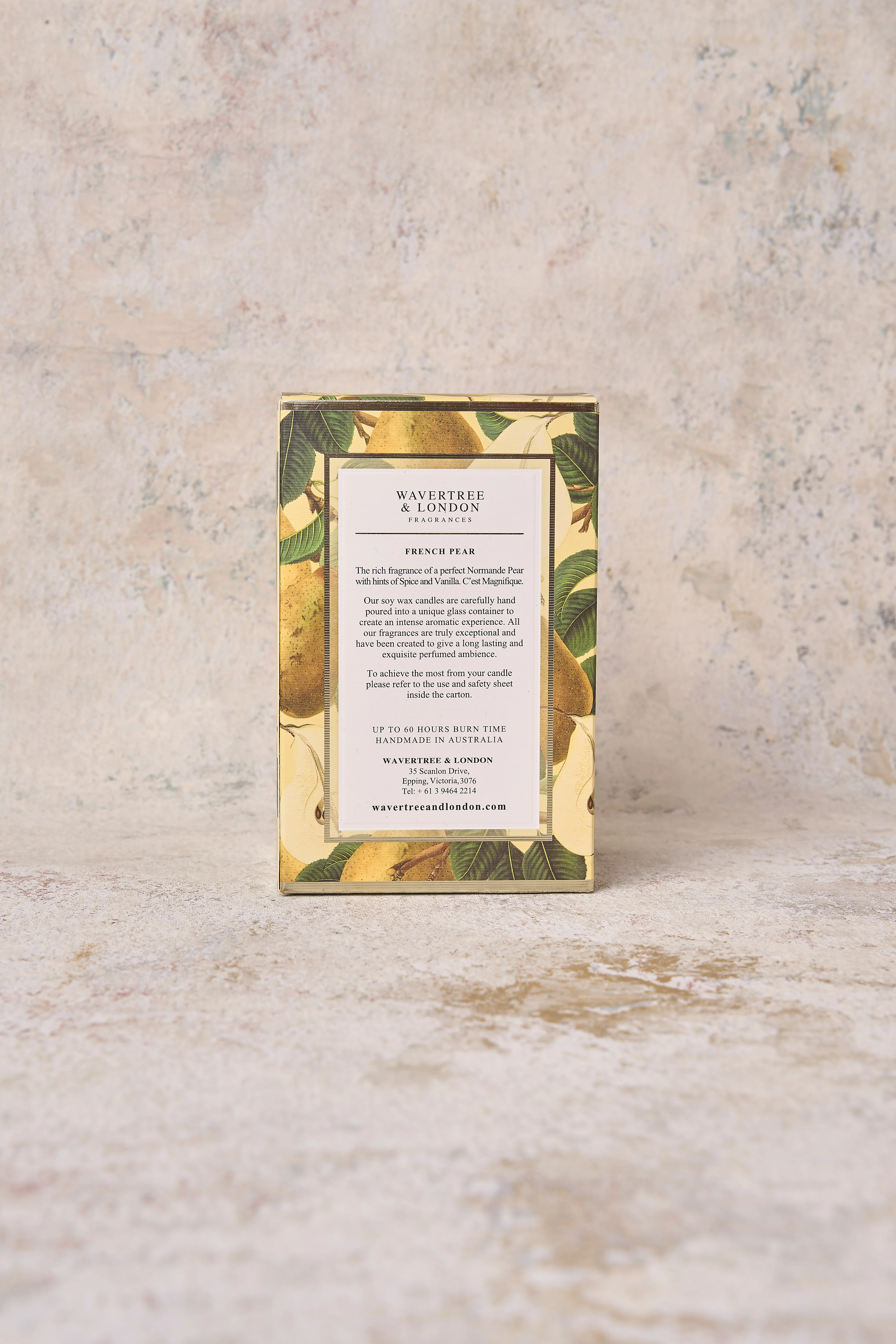 Wavertree French Pear Candle - Skullriy