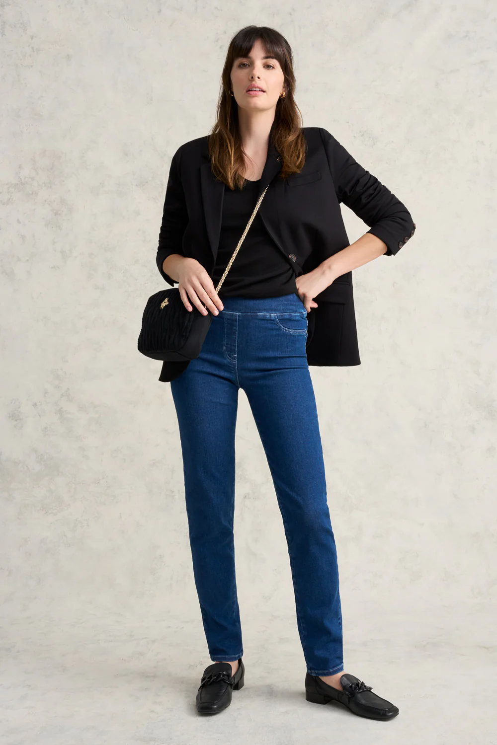 Bengajean  Straight Leg - Mid Indigo - Skullriy