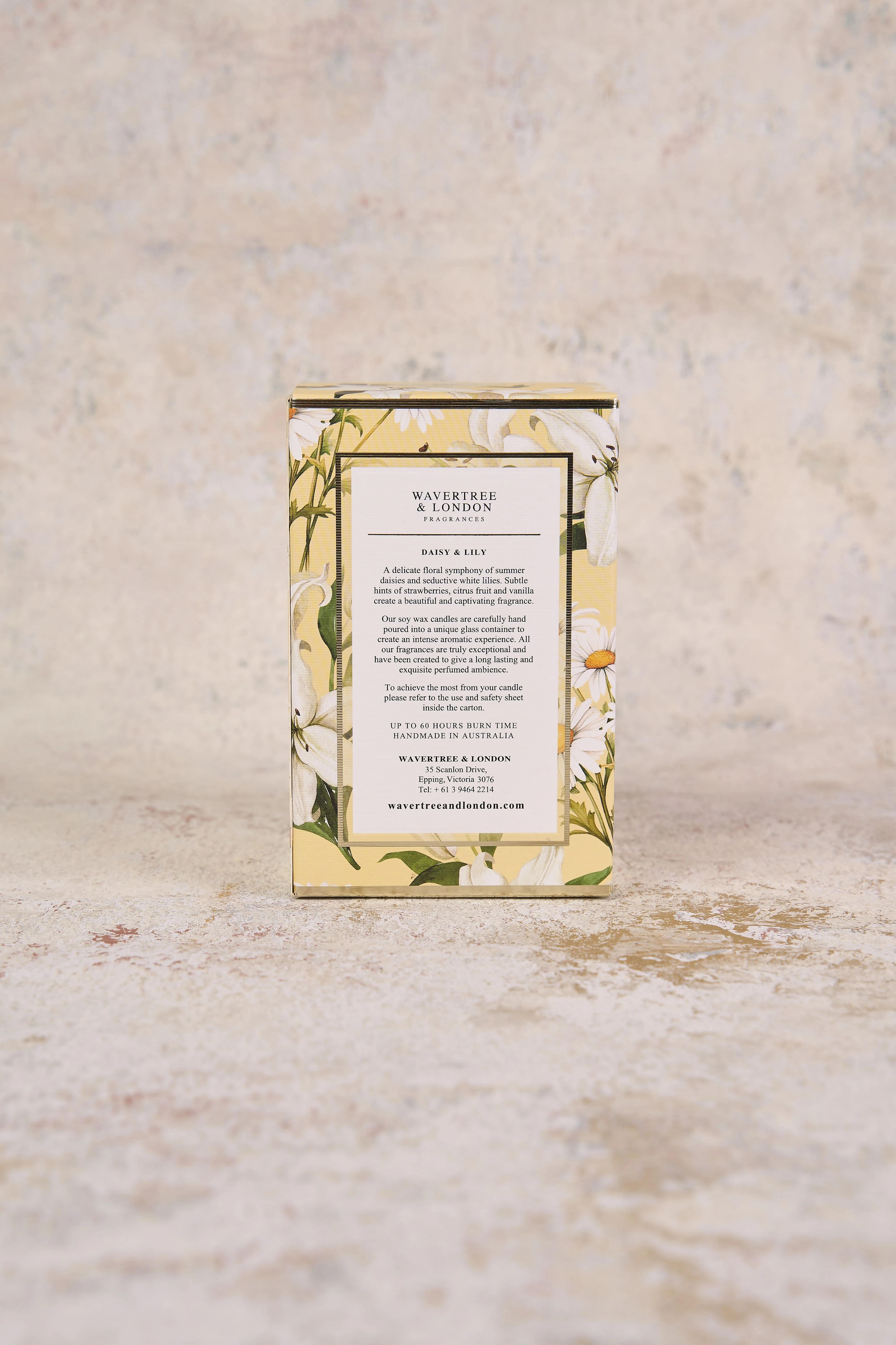 Wavertree Daisy & Lily Candle - Skullriy