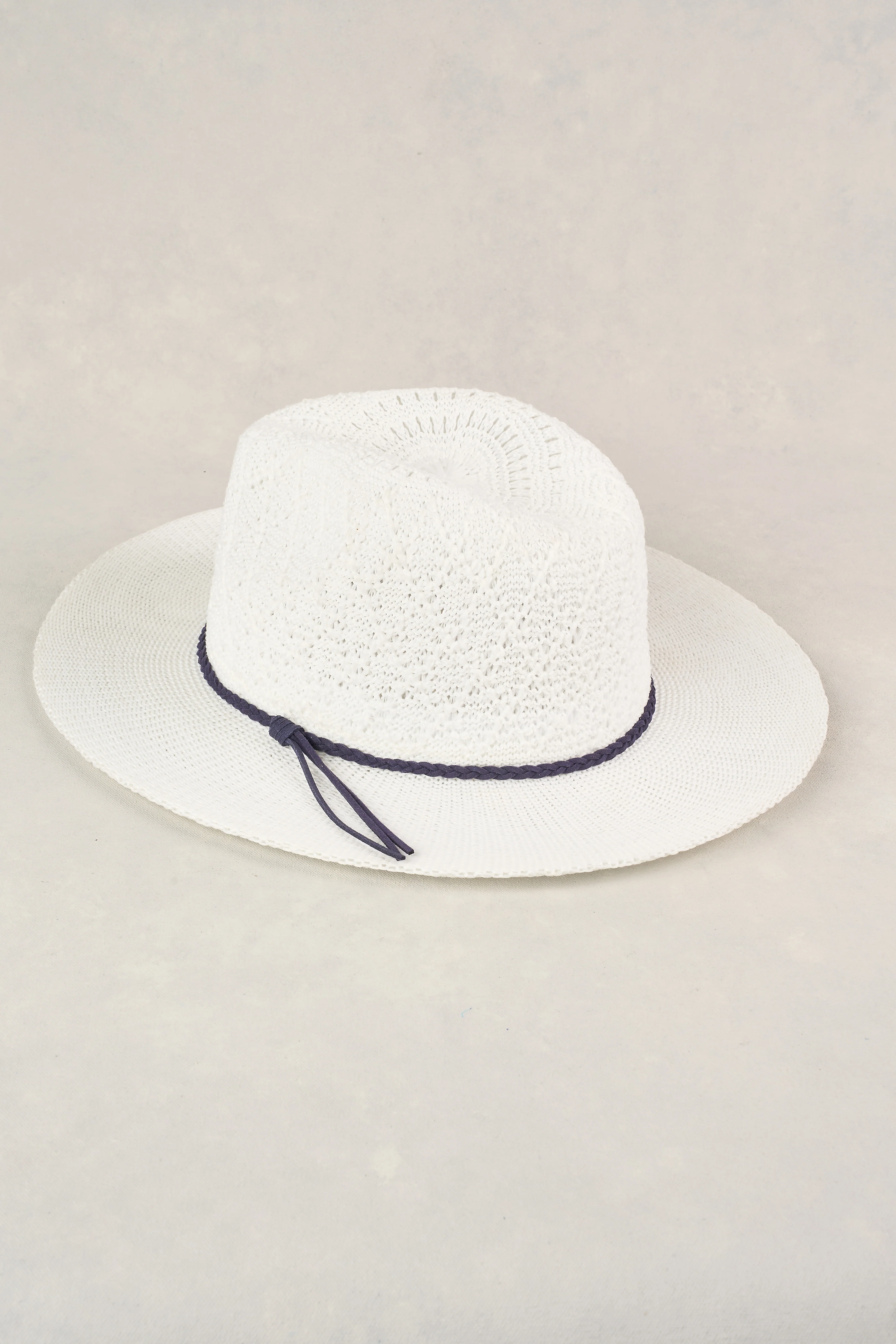 Serge Packable Fedora - White - Skullriy