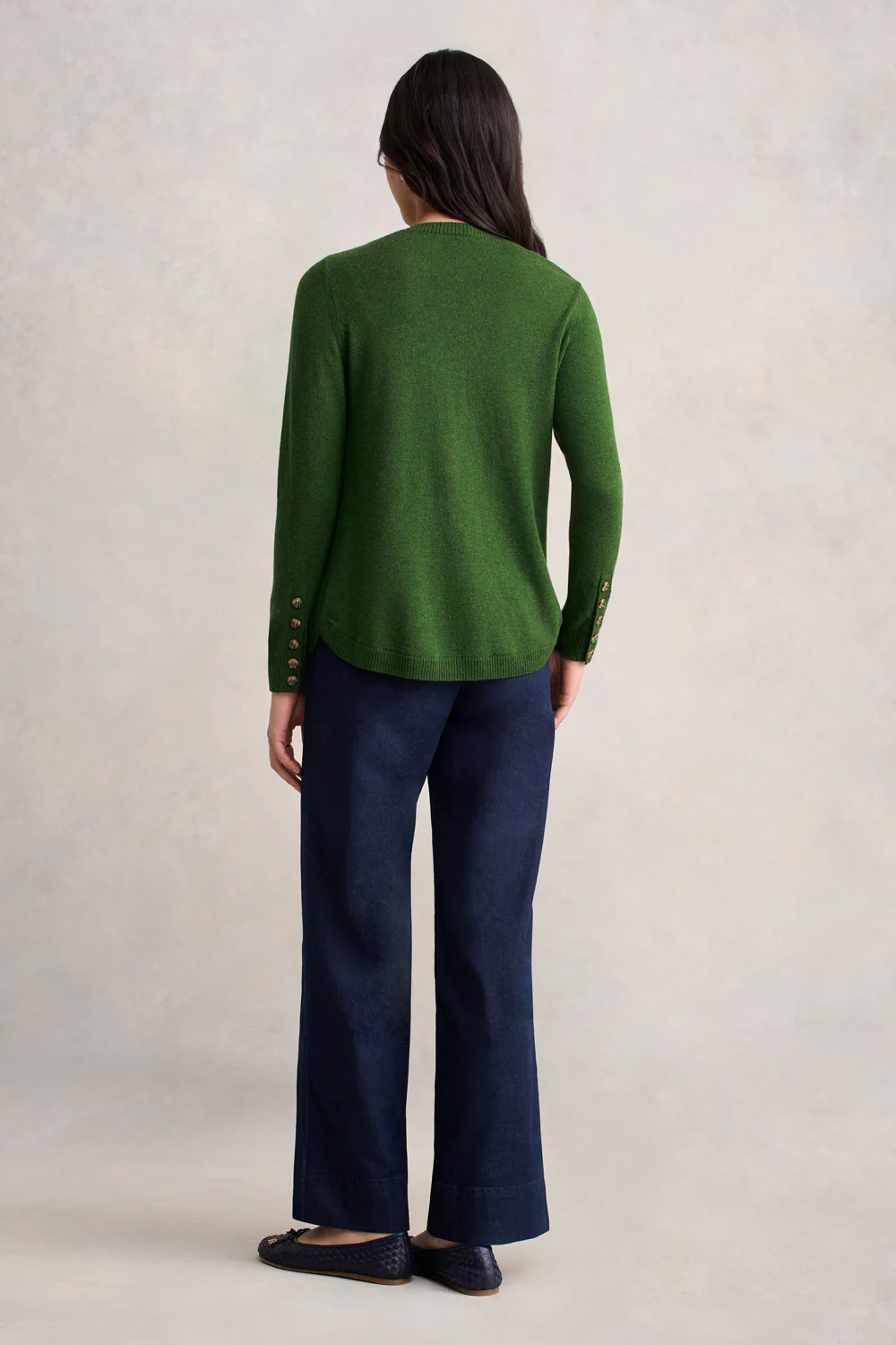 Wool Cashmere Jumper - Clover - Skullriy