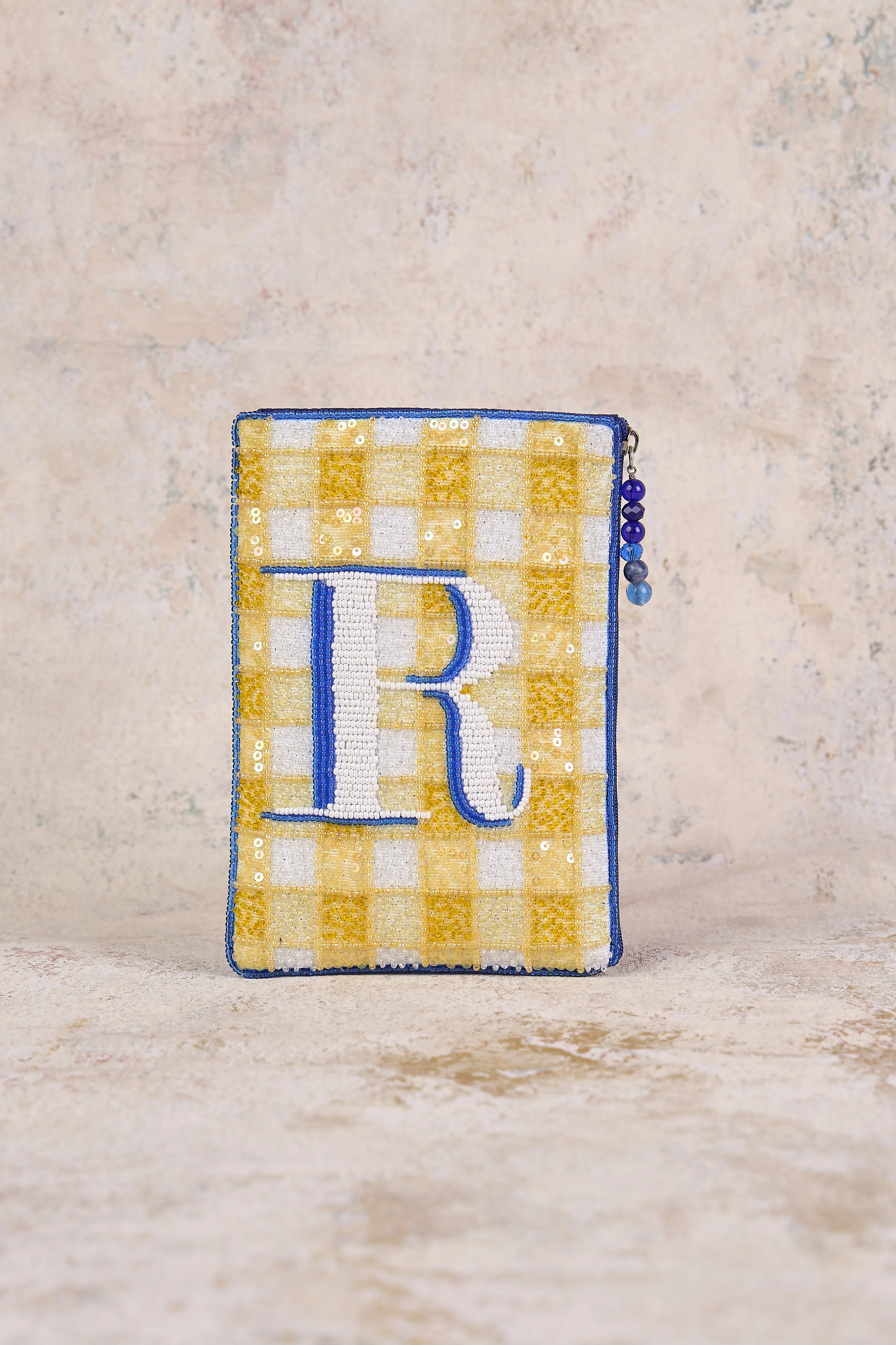 R Monogram Cosmetic Bag - Skullriy