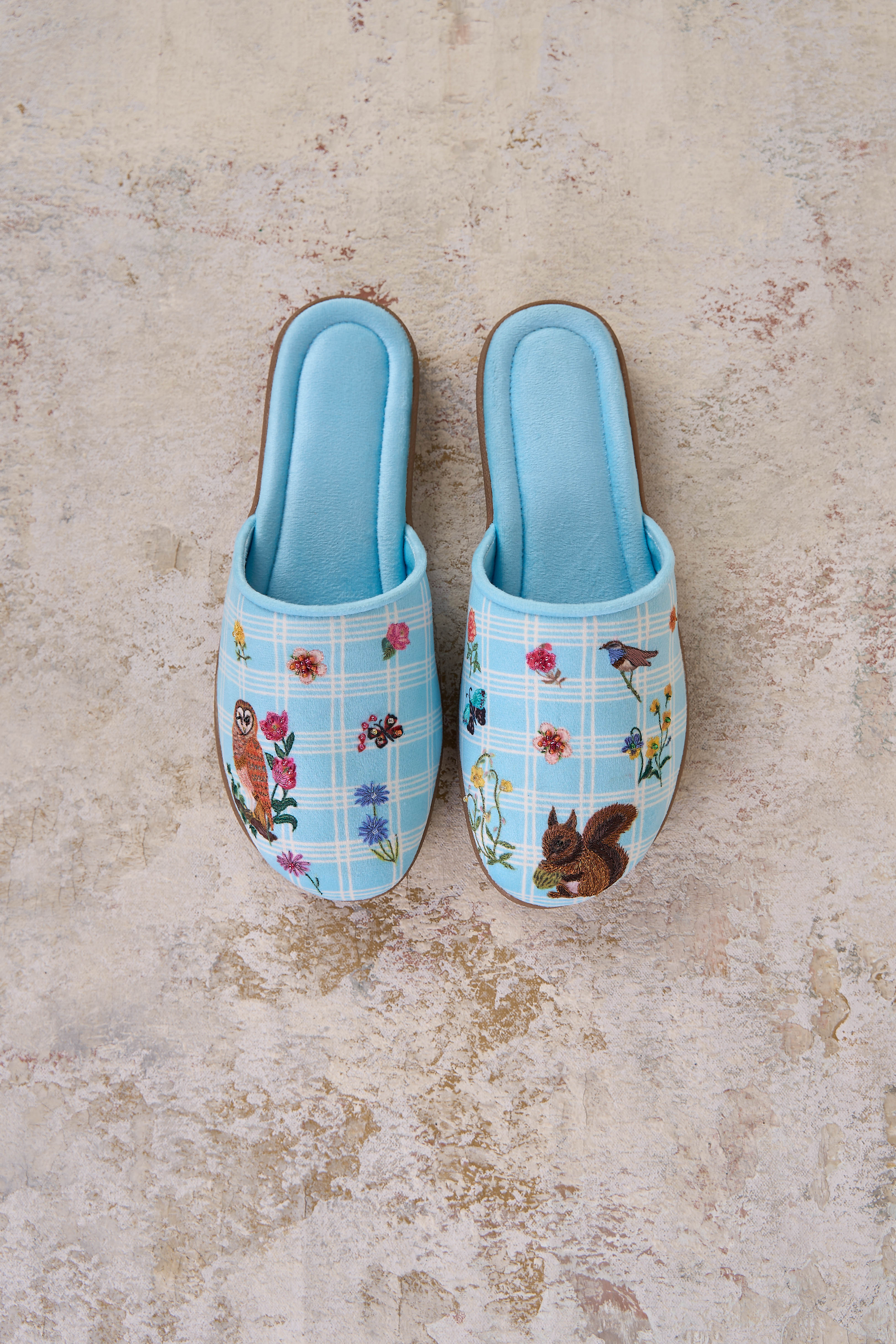 Nathalie L  t   Forest Slippers - Skullriy