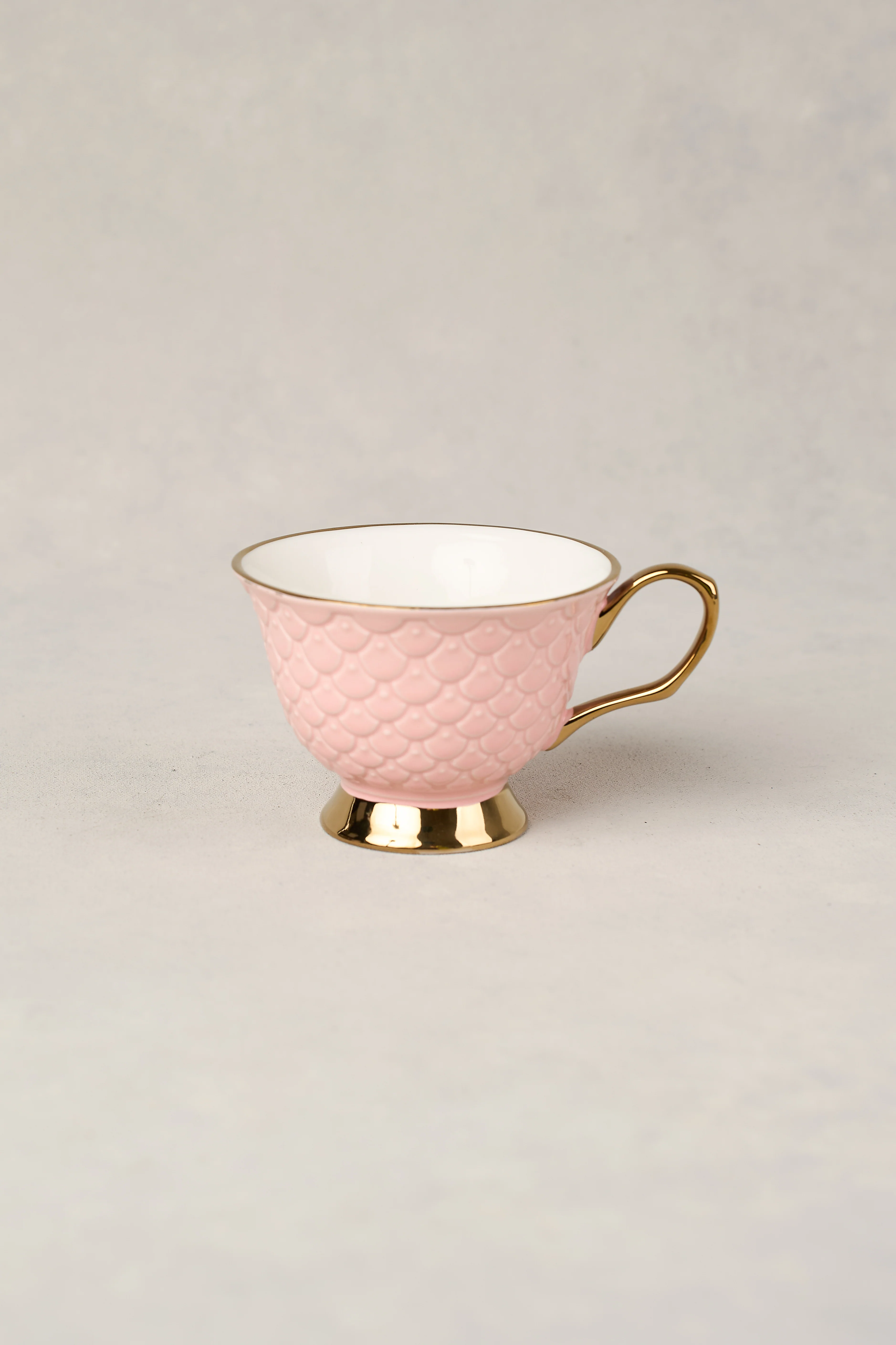 Ripple Blush Cup & Saucer - Skullriy