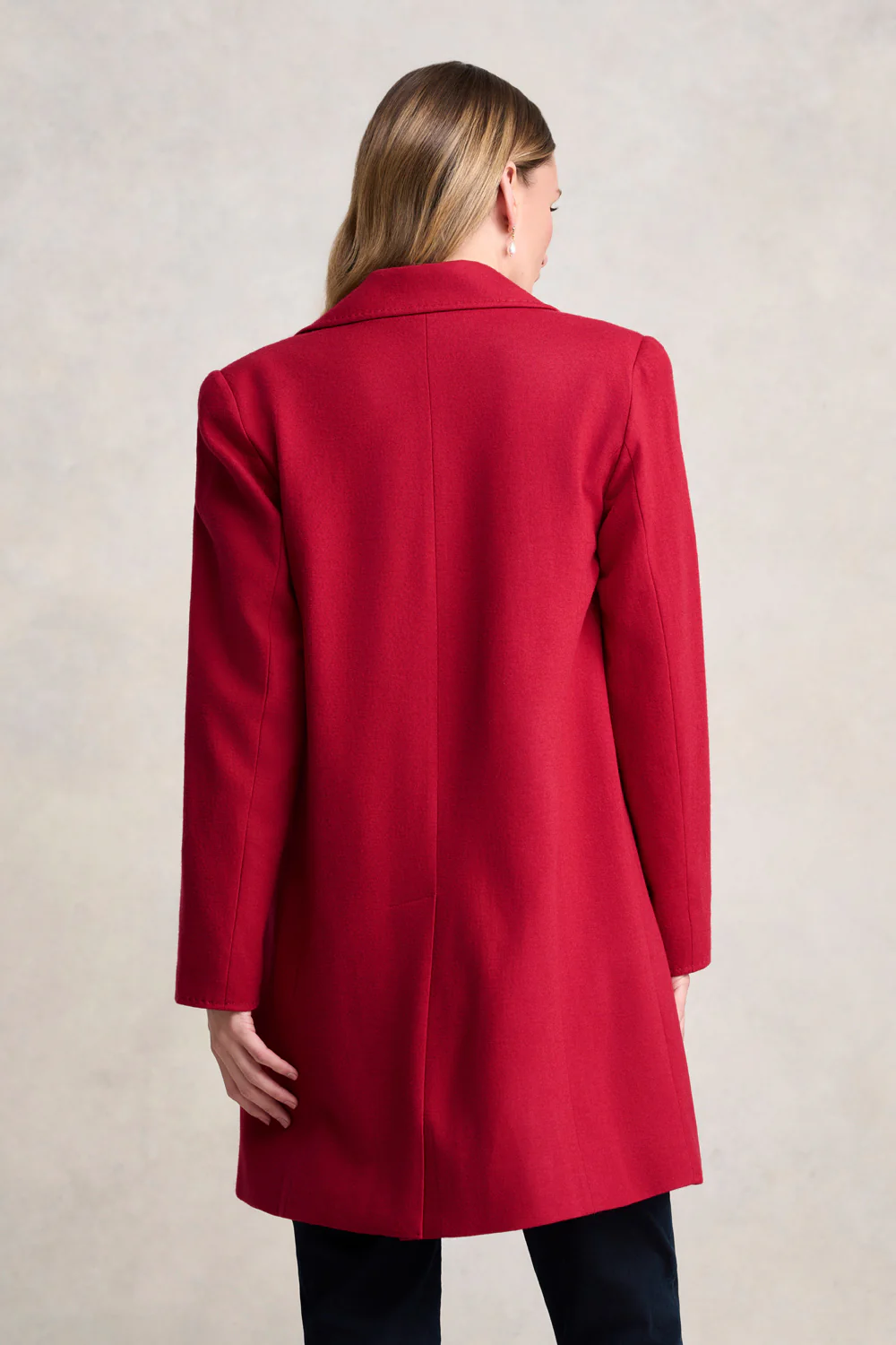 Wool Coat - Rouge - Skullriy