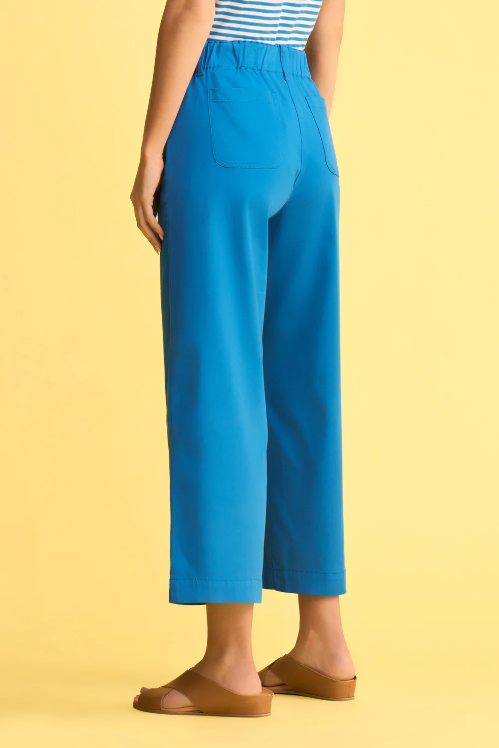 Wide Leg Pant - Indigo Blue - Skullriy