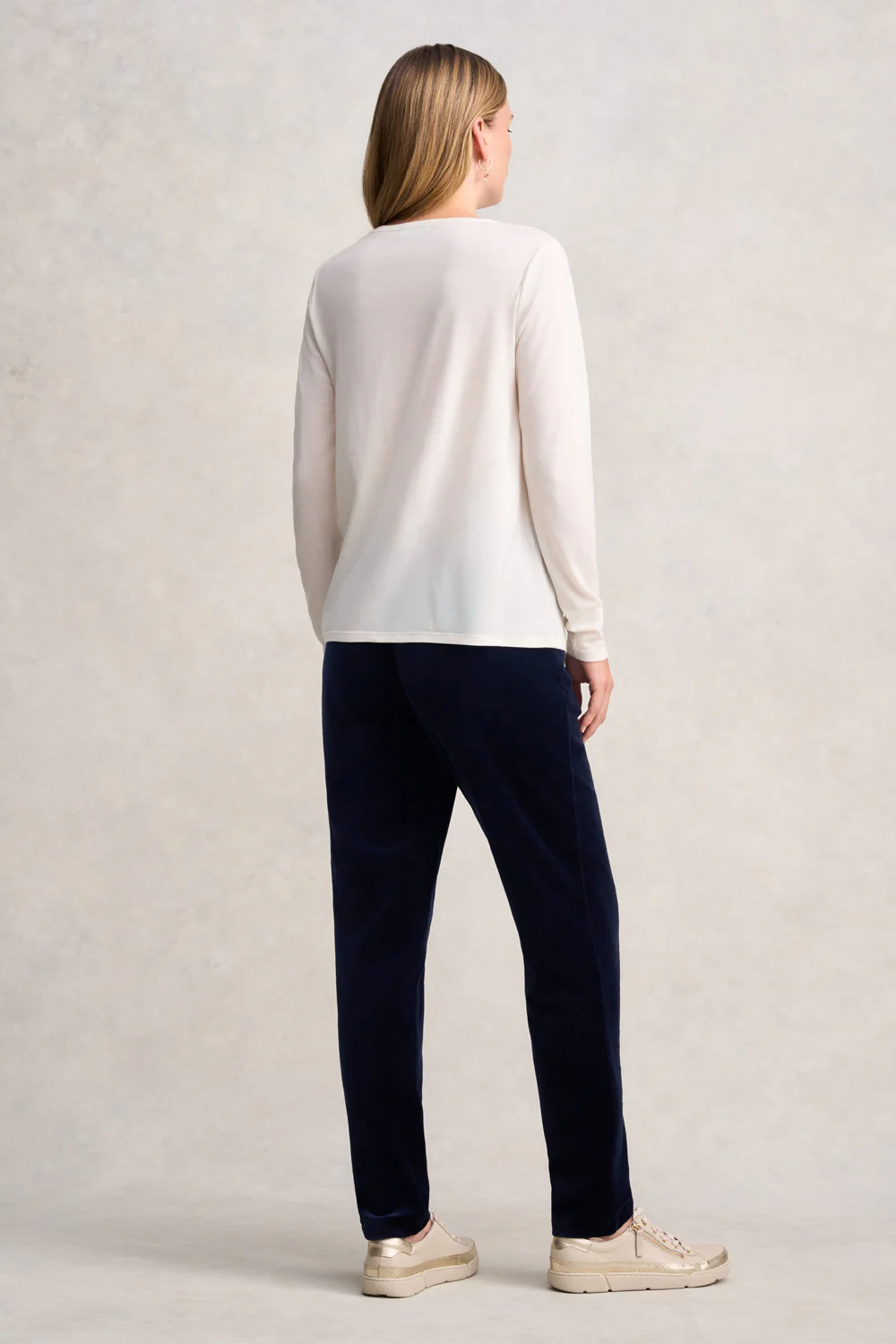 Wool Jersey Tee - Cream - Skullriy