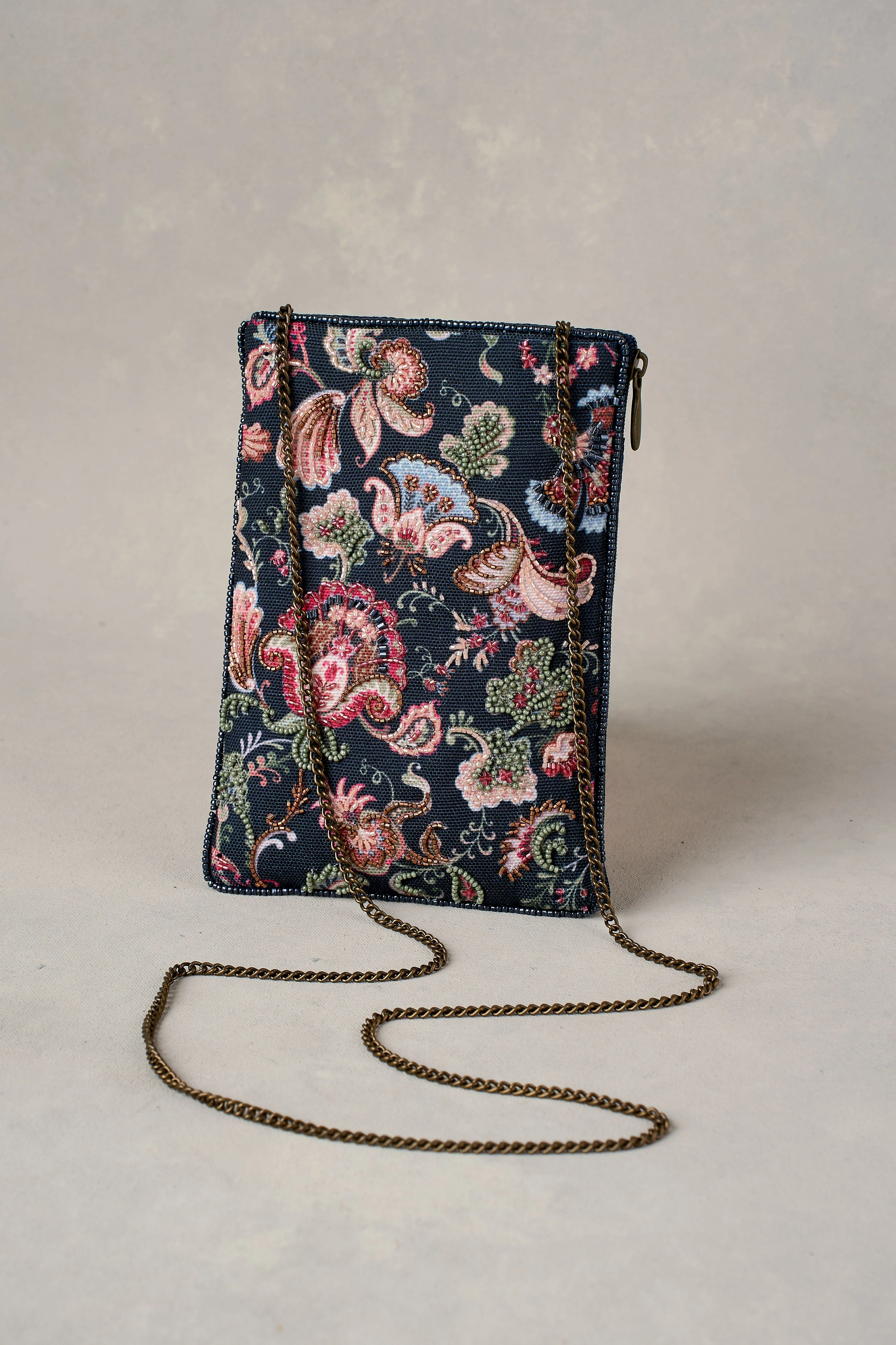 Tapestry Print Cos Bag - Multicolour - Skullriy